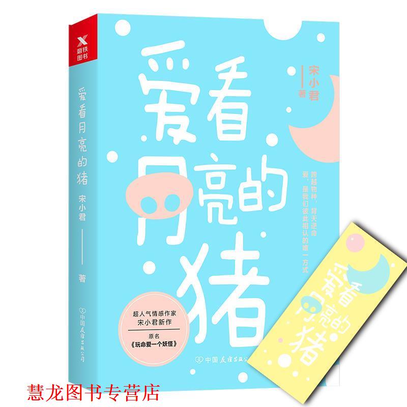 【正版书籍】 爱看月亮的猪 宋小君,磨型小说 出品 中国友谊出版公司