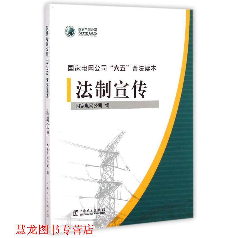 【正版书籍】 国家电网公司“六五”普法读本:法制宣传 国家电网公司 编 中国电力出版社