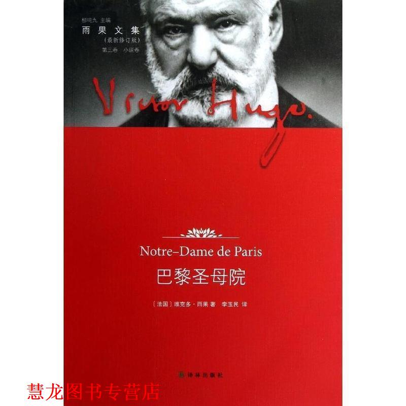 【正版书籍】 雨果文集:巴黎圣母院 [法] 维克多·雨果（Hugo V.） 著,李玉民 译 译林出版社