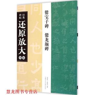 【正版书籍】 经典碑帖还原放大集萃:爨宝子碑·爨龙颜碑 郑继波,曹晓园 著 上海人民美术出版社