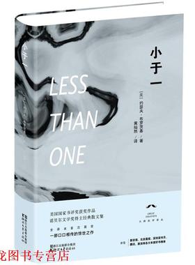 【正版书籍】 小于一 约瑟夫·布罗茨基 (Brodsky J.), 黄灿然 浙江文艺出版社