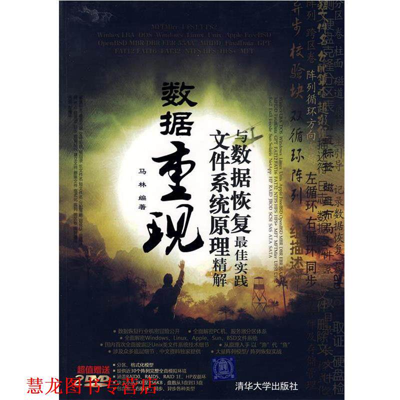 【正版书籍】 数据重现—文件系统原理精解与数据恢复实践 马林　编著 清华大学出版社