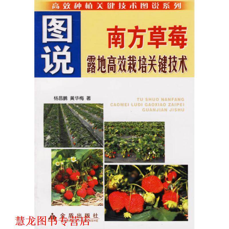 【正版书籍】 图说南方草莓露地高效栽培关键技术 杨昌鹏,黄华梅 著 金盾出版社