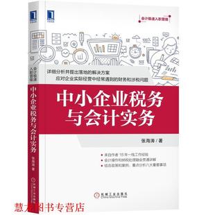 【正版书籍】 中小企业税务与会计实务 张海涛 机械工业出版社