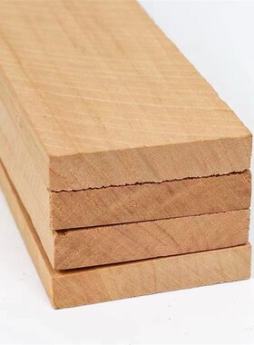 实木装饰摆件木质工艺品幼儿园装饰20cm长条DIY木板