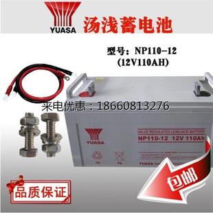 YUASA湯淺蓄電池NP110 12V110AH免維護(hù)UPS電源直流屏機(jī)房專用