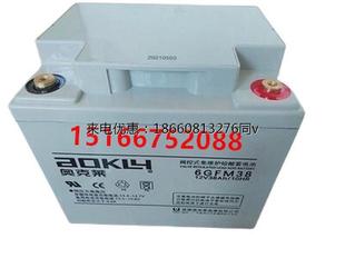 AOKLY奥克莱蓄电池6GFM33免维护太阳能光伏基站安防系统12V33AH