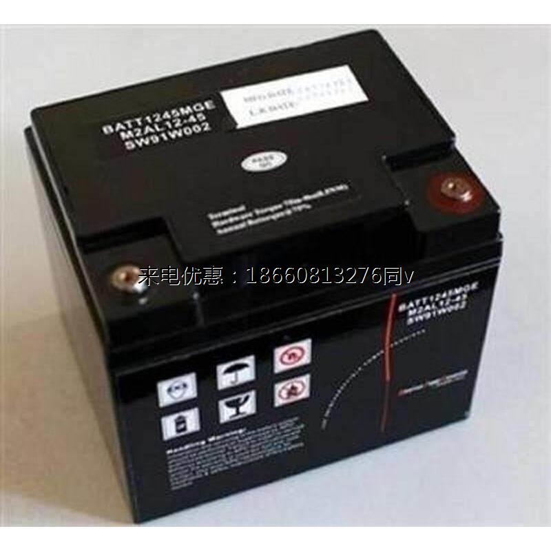 施耐德APC蓄电池M2AL12-4512V45AH施耐德铅酸BATT1245MGE UPS电源