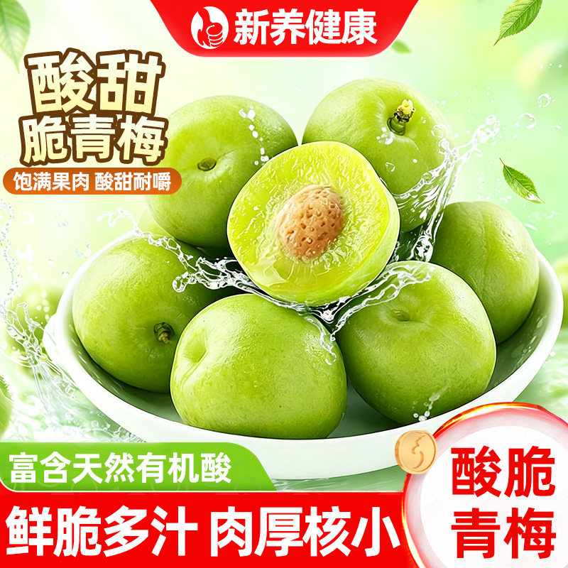 脆青梅鲜果青梅酸甜果脯蜜饯梅子酸脆酸甜解馋孕妇宝妈休闲小零食