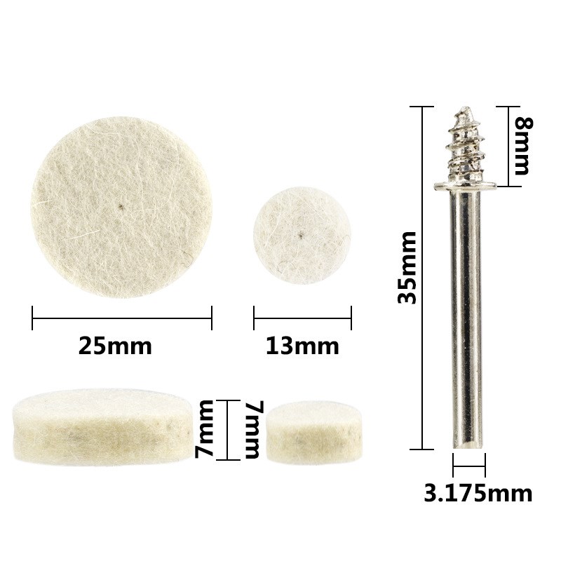 183套件电磨配件套装DIY打磨切割抛光雕刻适配琢美电磨机工具