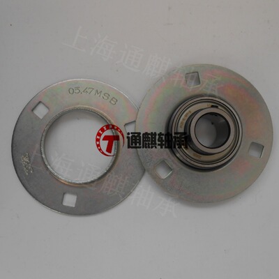 INA轴承座单元03.47MSB AY20-XL-NPP-B带三个/四个螺栓孔的法兰