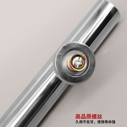 简约不锈钢圆管玻璃门把手商场亮银色大门拉手酒店豪华门把手