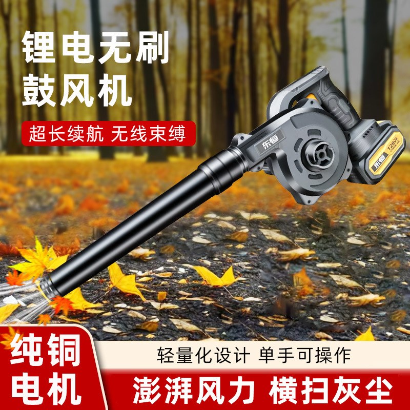 大功率吹风机强力除尘鼓风机锂电池小型工业用吸尘器充电电动