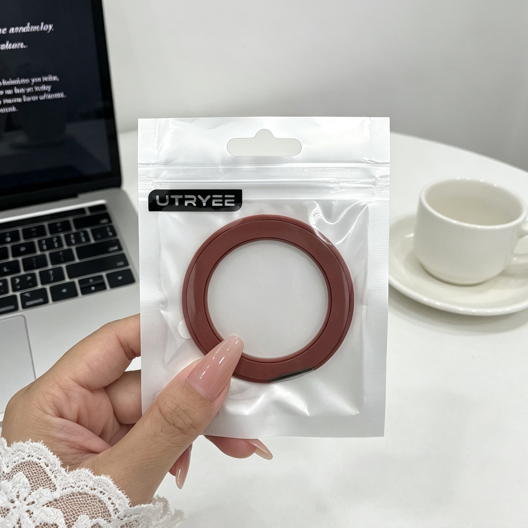 金属百变指环粘贴式背贴360旋转磁吸超薄苹果手机壳支架横竖支点