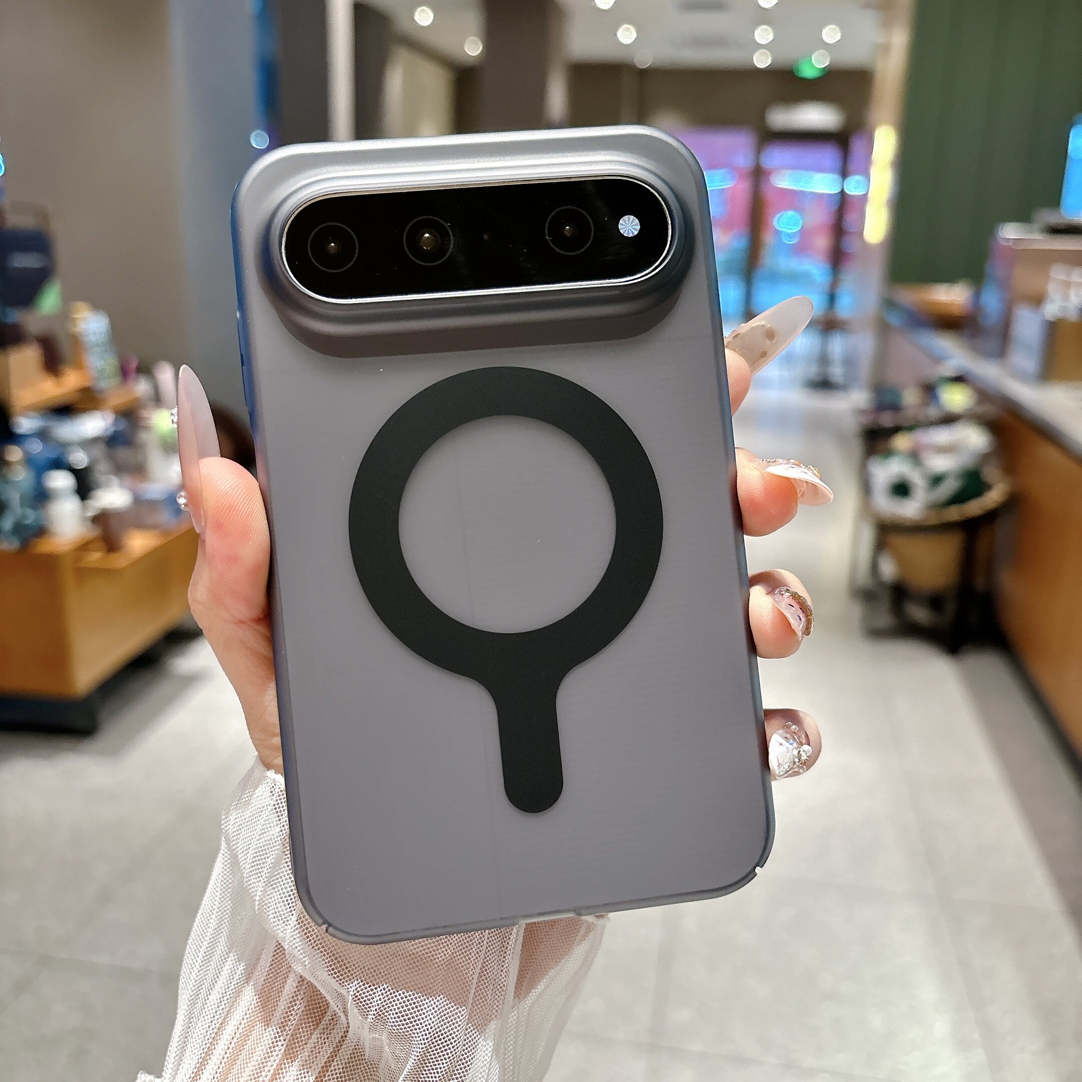 极简风连体磁吸适用于华为puraxview手机壳阔直板PuraXView保护套6070PRO+亲肤磨砂Mate90Promax超薄mate80硬