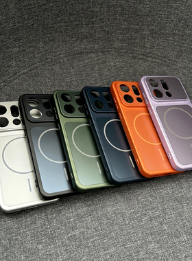 磁吸充电秒变系列适用于OPPOFindX9Pro手机壳肤感findx9保护套全包防摔findx9pro高级感男女电镀磨砂外壳oppo