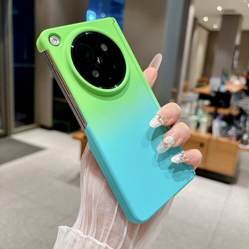 渐变双中轴无前盖适用于OPPOFindN6手机壳肤感磨砂findn6折叠屏套FindN5专用后硬防摔高级findN3超好看的男女