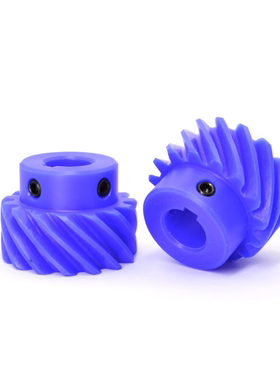 螺旋齿轮蓝色尼龙斜齿轮 NEGHM/NEGTM1/1.5/2-10/13/15/20/26/30