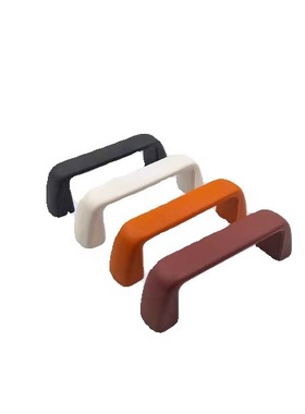 XAC41-L105 L117 L110-E/W/J/F方形拉手塑胶塑料黑色PA门把手XAC