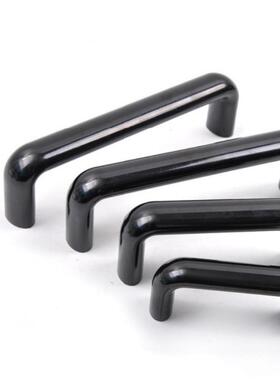 内螺纹椭圆形铝合金拉手PULG-75/100/125/150175机箱机柜电柜把手