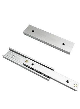 20宽轻载型SRAE20-L60/70/90/100/200/300/400/500二节铝合金滑轨