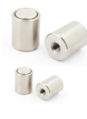 强力圆形内螺纹带座型磁铁 HXU/HXUM/HXUS6/8/10/13/16/20/25