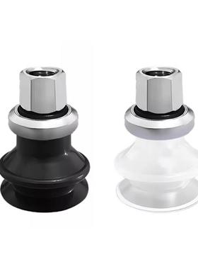 怡合达工业直立真空接管风琴形吸盘 WEJ11 WEM31 WEM32-6白色黑色