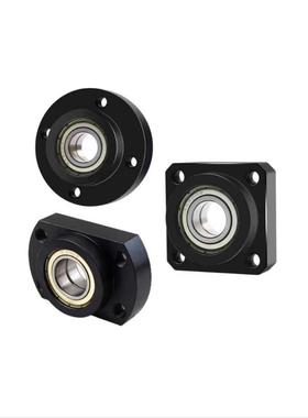 带扣环双轴承短型轴承座组件BGREB BGRE SBGRE钢制圆法兰型