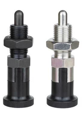 PXRAN PXRKN PXSAN PXSKN12/16旋钮柱塞短螺纹部型铝合金旋钮