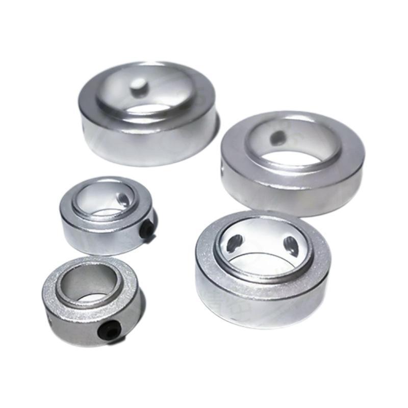 光轴固定环 凸型台阶顶丝固定环锁紧环定位环挡圈限位环SCSRAW型