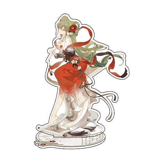 预定定金 初音未来 梅花三弄 徽章 立牌 挂件 色纸 纪念预定预售