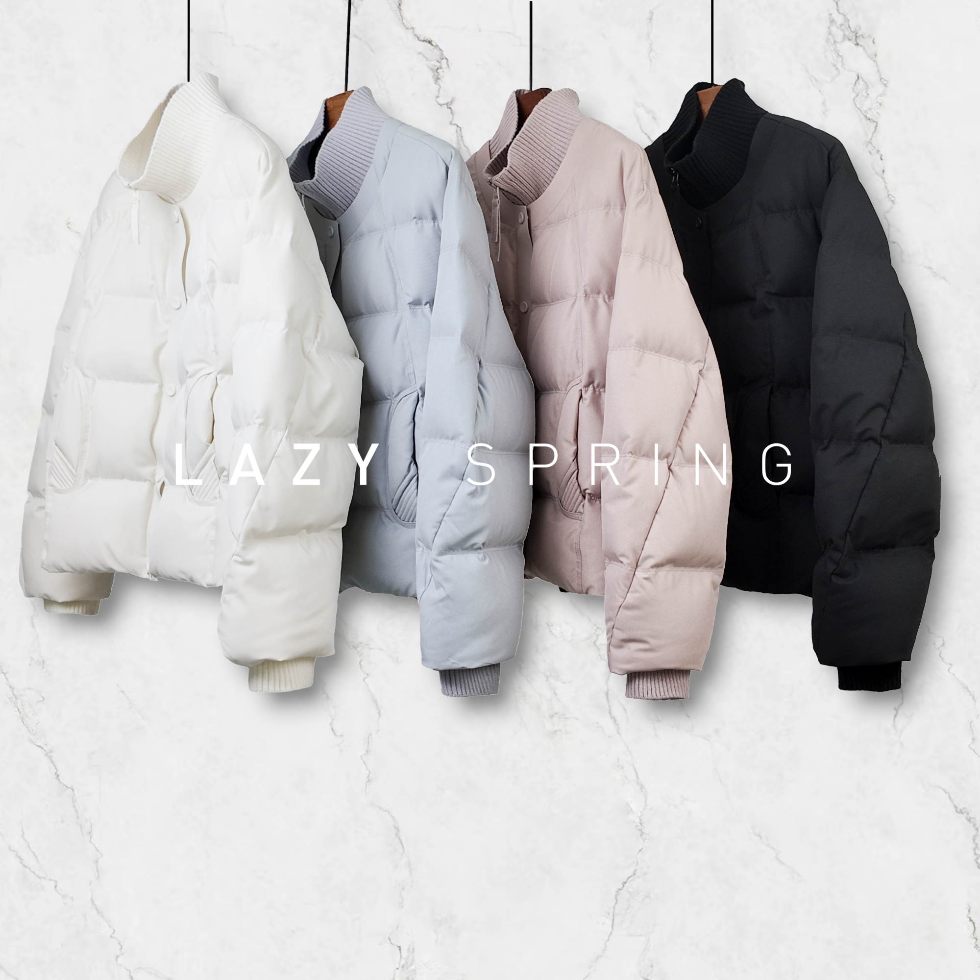 【格格来了】立领简O廓形鹅绒服ZF556