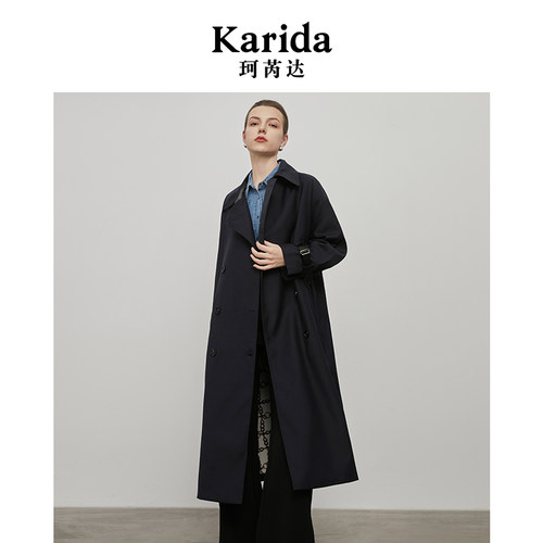 英伦风衣Karida/珂芮达时尚