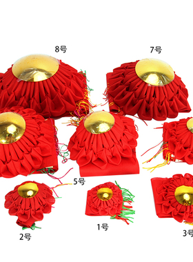 批 发红花球金镜红花球 挂饰大红花球 旺财喜气 家居风水用品