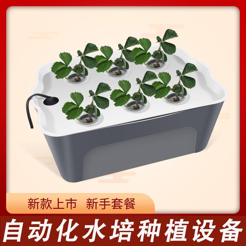 水培蔬菜种植箱无土栽培设备家庭阳台种菜机室内自动水耕草莓花盆