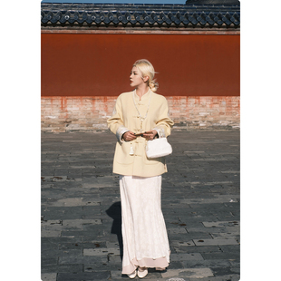 显瘦温柔风裙子 秋冬提花鱼尾半裙秋冬款 糯米子 曼妙鱼尾