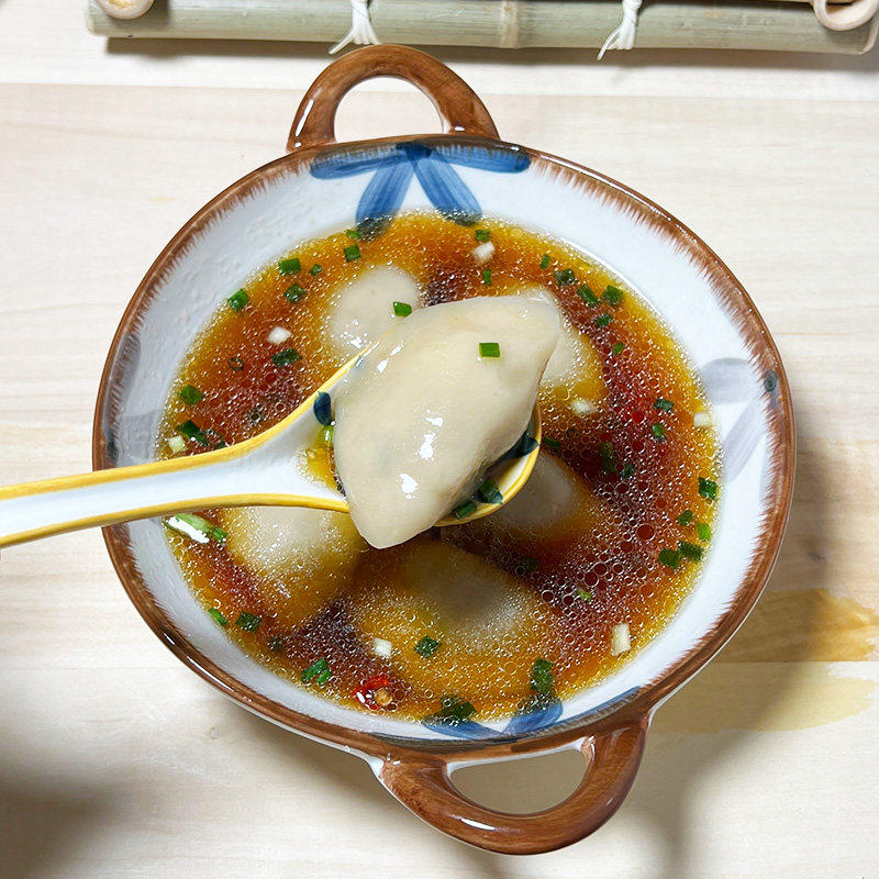 手工芋饺江西特色衢州山粉饺农家薯粉饺芋子饺无添加健康素食早饭