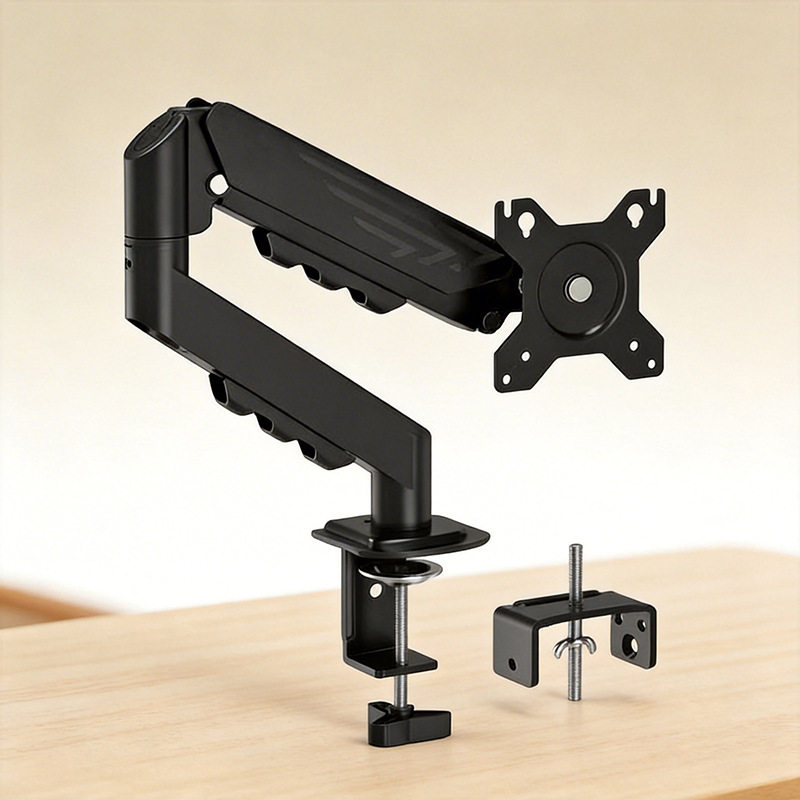 电脑显示器支架机械臂显示屏悬臂支架屏幕支架底座增高铝合金通用