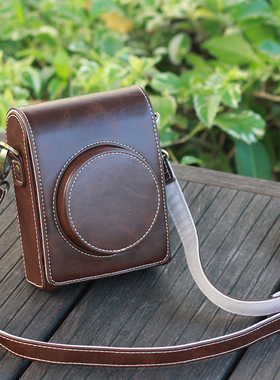 适用于徕卡SOFORT2拍立得2相机包PU皮革复古收纳包