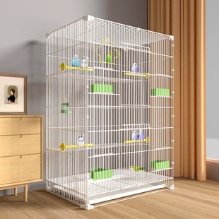 鸟笼子家用超大号鹦鹉八哥虎皮玄凤金属笼玄风鹧鸪鸽子芦丁鸡兔笼