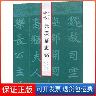 碑帖精品集曲涛江西美术出版 瑛墓志铭 元 社9787548063995 保正版