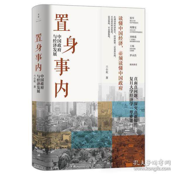 【正版图书】置身事内中国政府与经济发展罗永浩刘格菘张军周黎安王烁联袂推荐复旦经院毕业课兰小欢著上海人民出版社