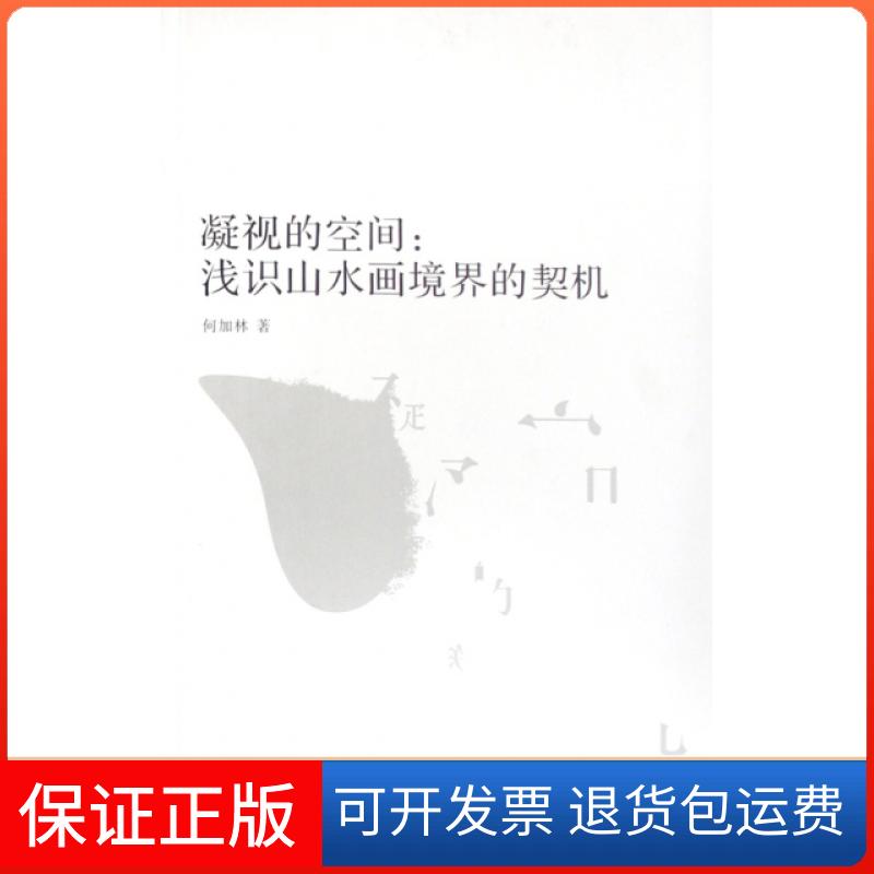 【正版】凝视的空间--浅识山水画境界的契机/南山博文何加林中国美术学院9787810837064