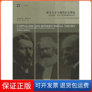 分析安东尼吉登斯郭忠华潘华凌上海译文出版 与现代社会理论对马克思涂尔干和韦伯著作 社 保正版