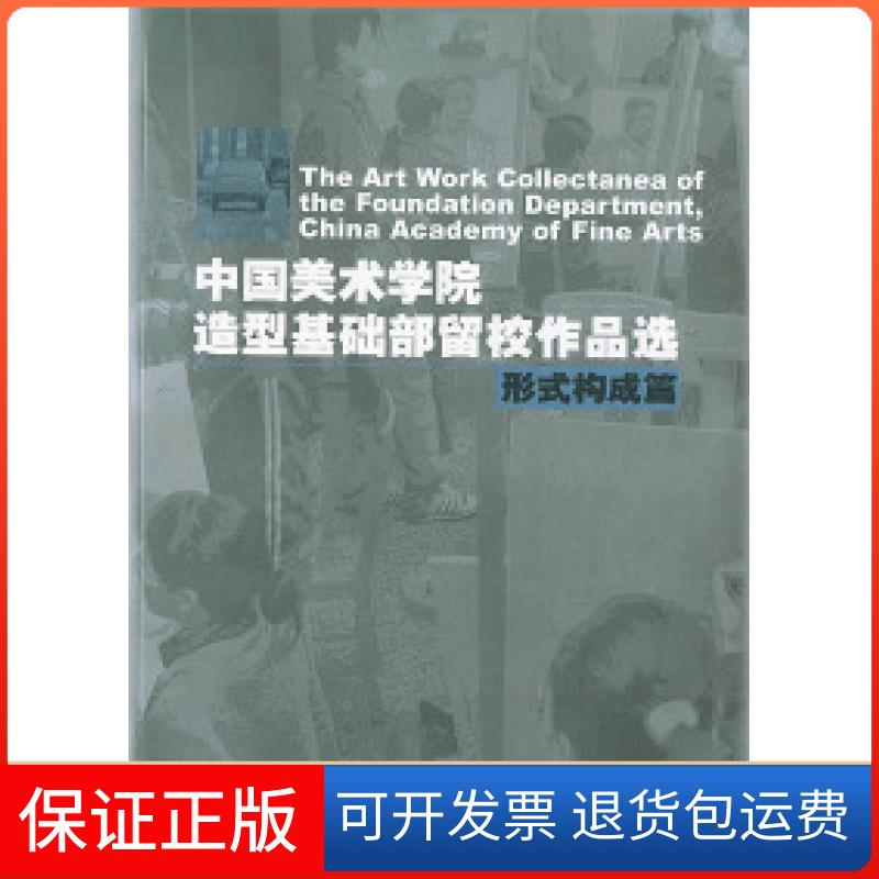 【保正版】中国美术学院造型基础部留校作品选:形式构成篇安滨浙江人民美术出版社9787534018909