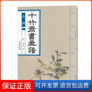 【保正版】十竹斋书画谱 书画胡正言 著安徽美术出版社9787539887319