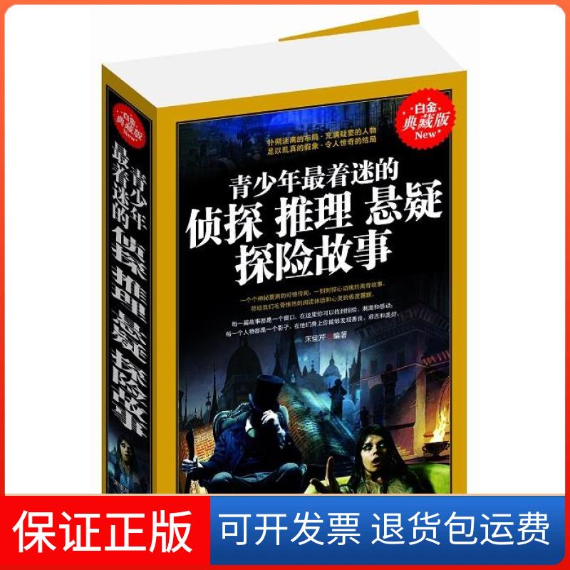 【保正版】青少年 着迷的侦探、推理、悬疑、探险故事宋佳芹　编著北方妇女儿童出版社9787538587418