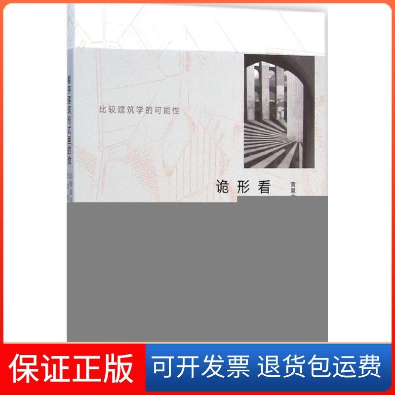 【保正版】看穿建筑形式里的诡:比较建筑学的可能黄恩宇生活·读书·新知三联书店9787108050625
