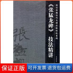 【保正版】张猛龙碑技法精讲/故宫珍藏历代名碑法帖技法系列陈津迪|主编:姚建杭紫禁城9787800479779