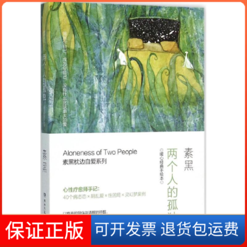 【保正版】两个人的孤独素黑 著湖南文艺出版社9787540474089